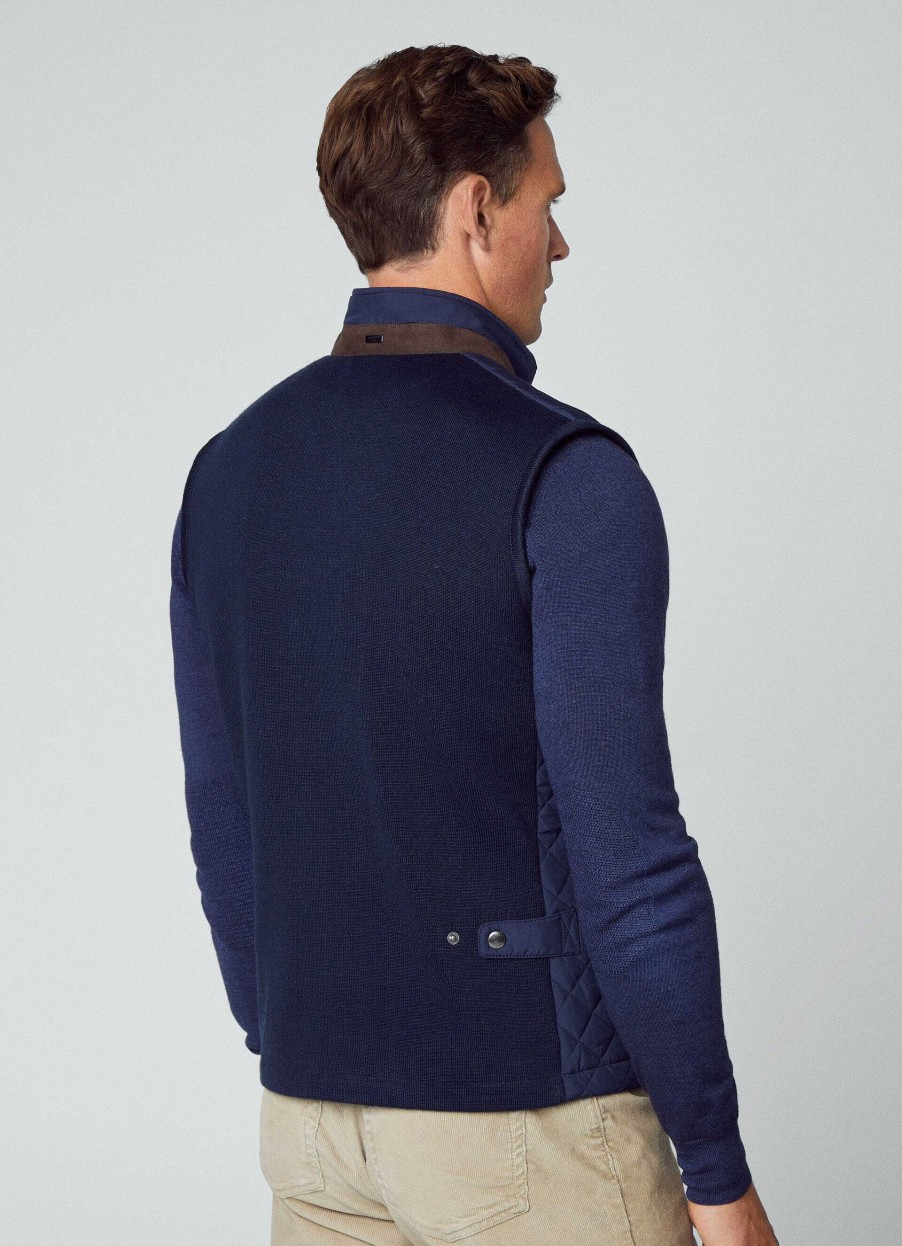 Kleding Hackett London | Waterdichte Hybride Gilet