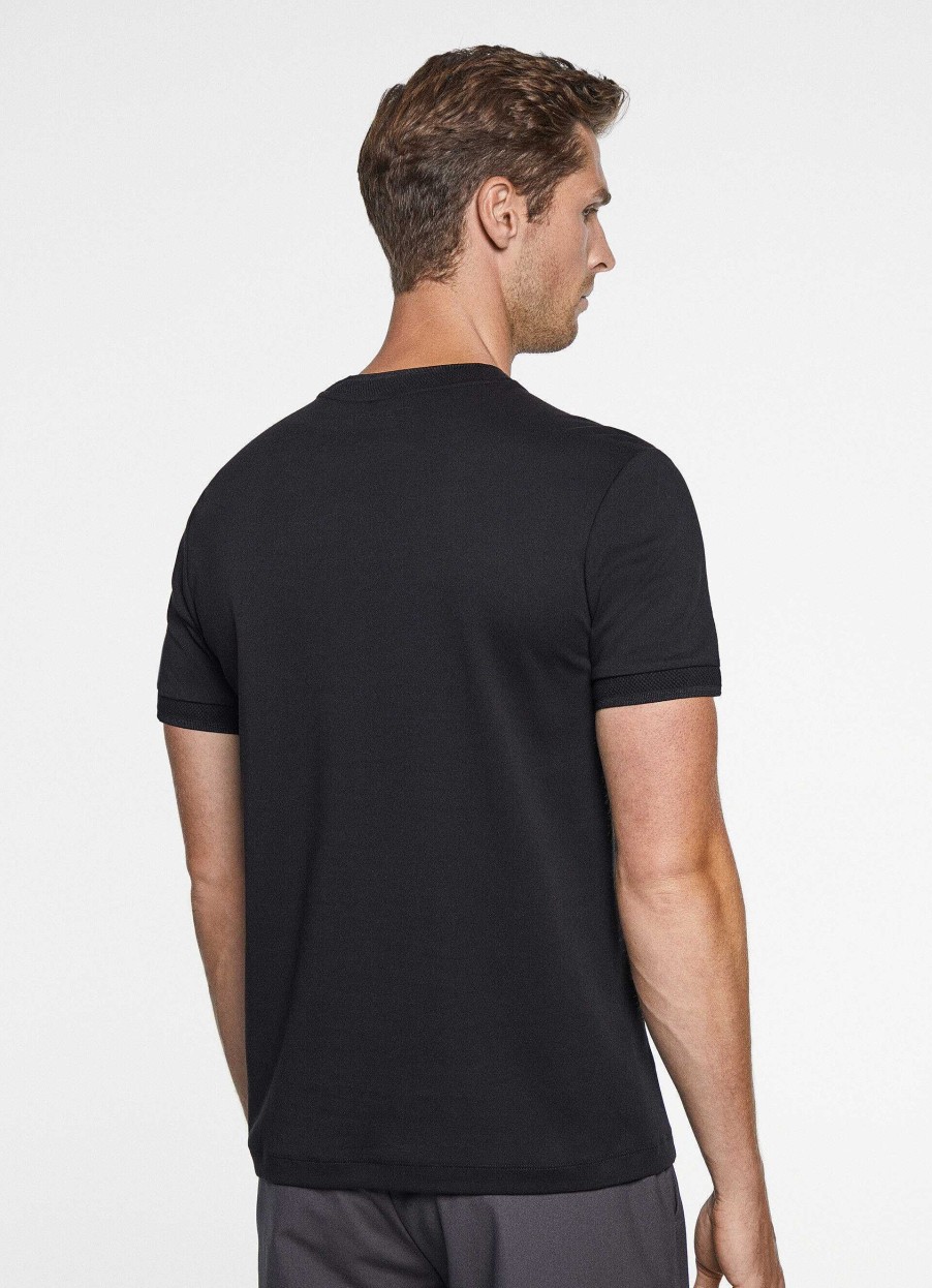 Kleding Hackett London | Geribd Klassieke Fit T-Shirt