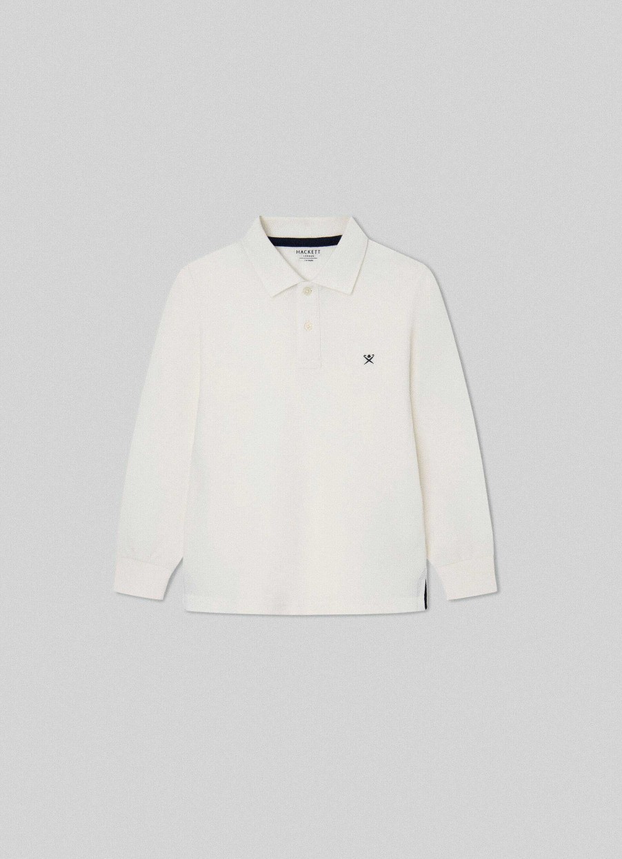 Jongens Hackett London | Polo Met Lange Mouwen