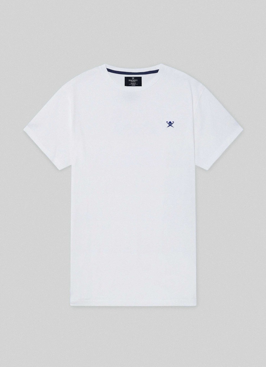 Kleding Hackett London | Klassieke Fit Geborduurd T-Shirt