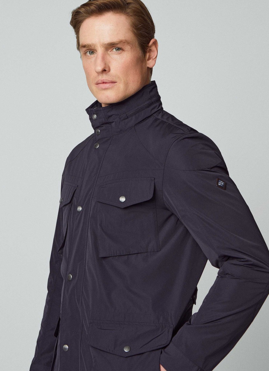 Kleding Hackett London | Waterbestendig Ladingjas