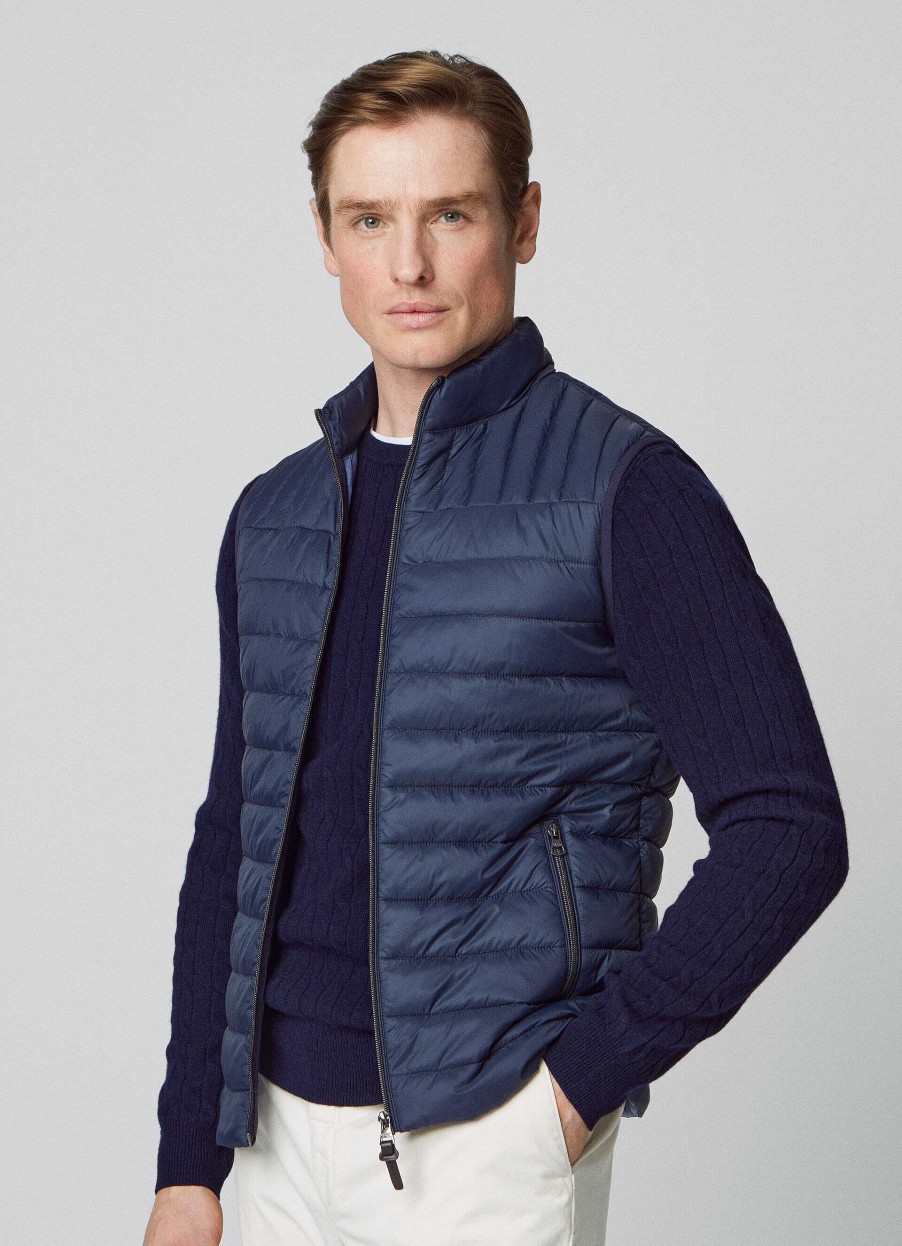 Kleding Hackett London | Ultralicht Gewatteerd Gilet