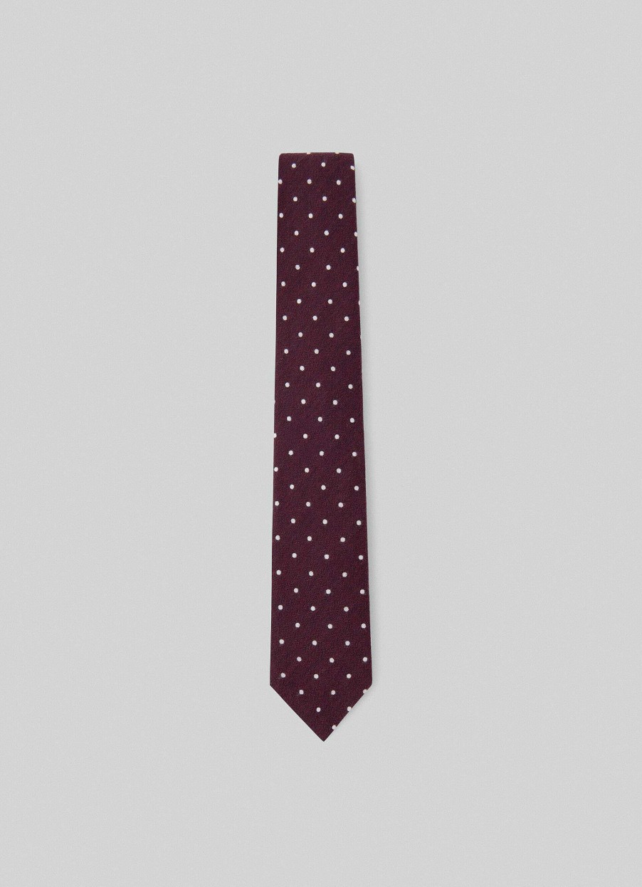 Accessoires Hackett London | Dot Zijden Stropdas