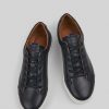 Schoenen Hackett London | Leren Sneakers Met Cupzool