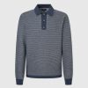 Kleding Hackett London | Gebreide Polo Met Lange Mouwen