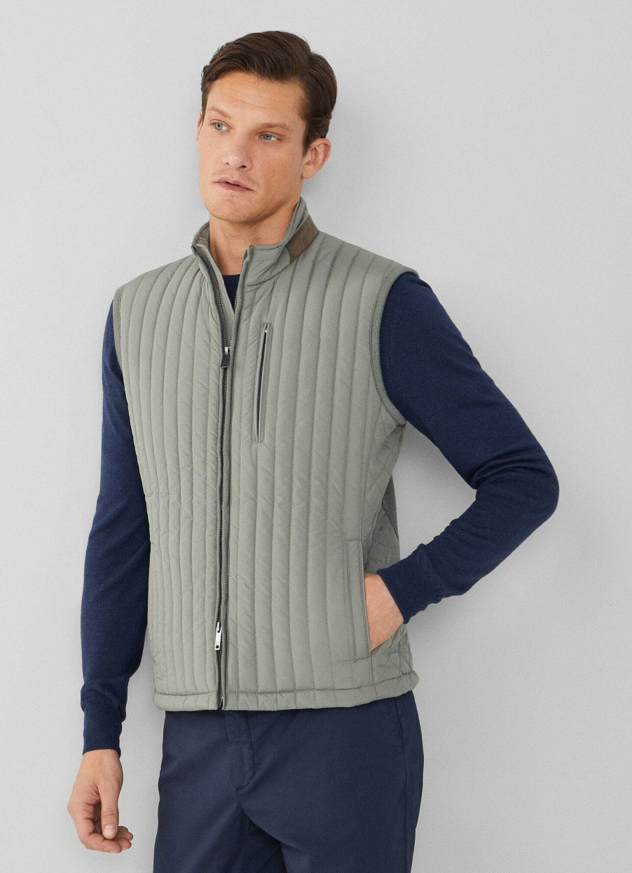 Kleding Hackett London | Waterdichte Hybride Gilet