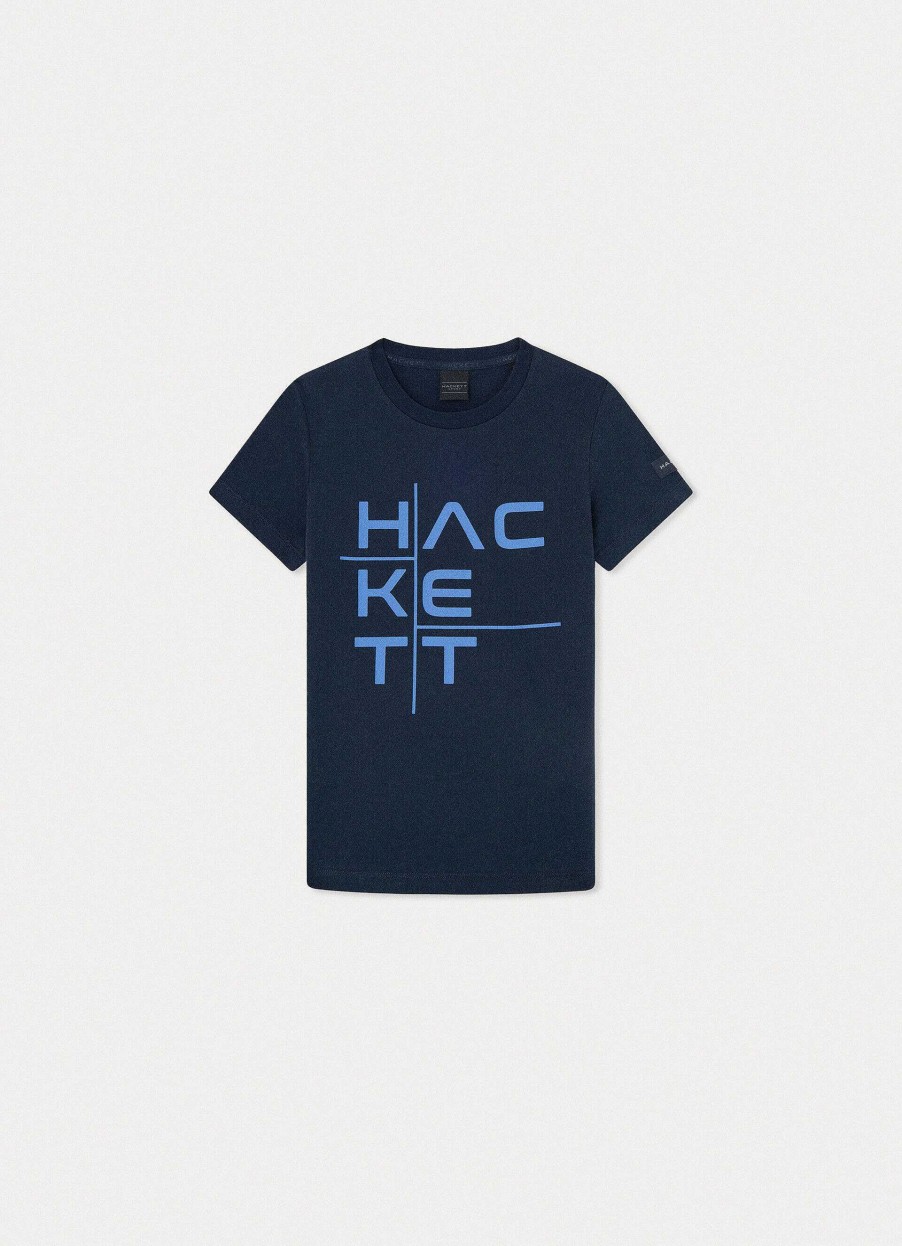 Jongens Hackett London | Klassiek Pasvorm T-Shirt