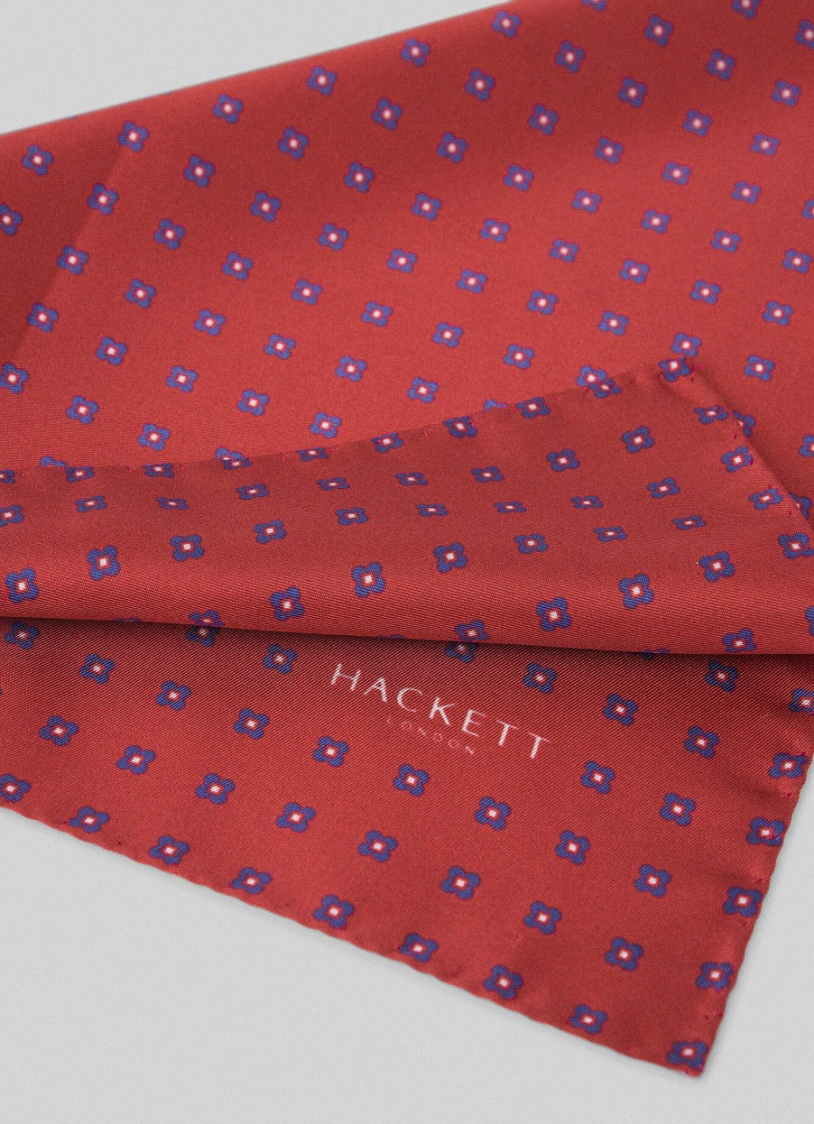 Accessoires Hackett London | Bloemenzijden Zakdoek