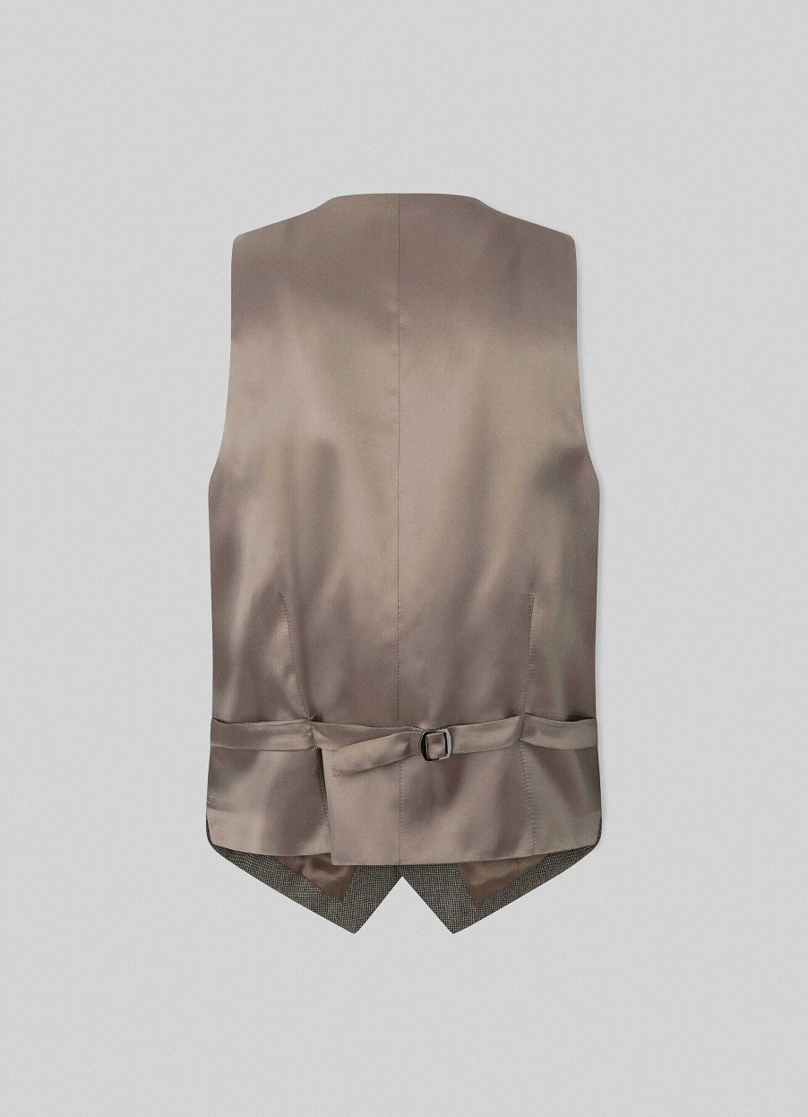 Kleding Hackett London | Puppytooth Wollen Gilet