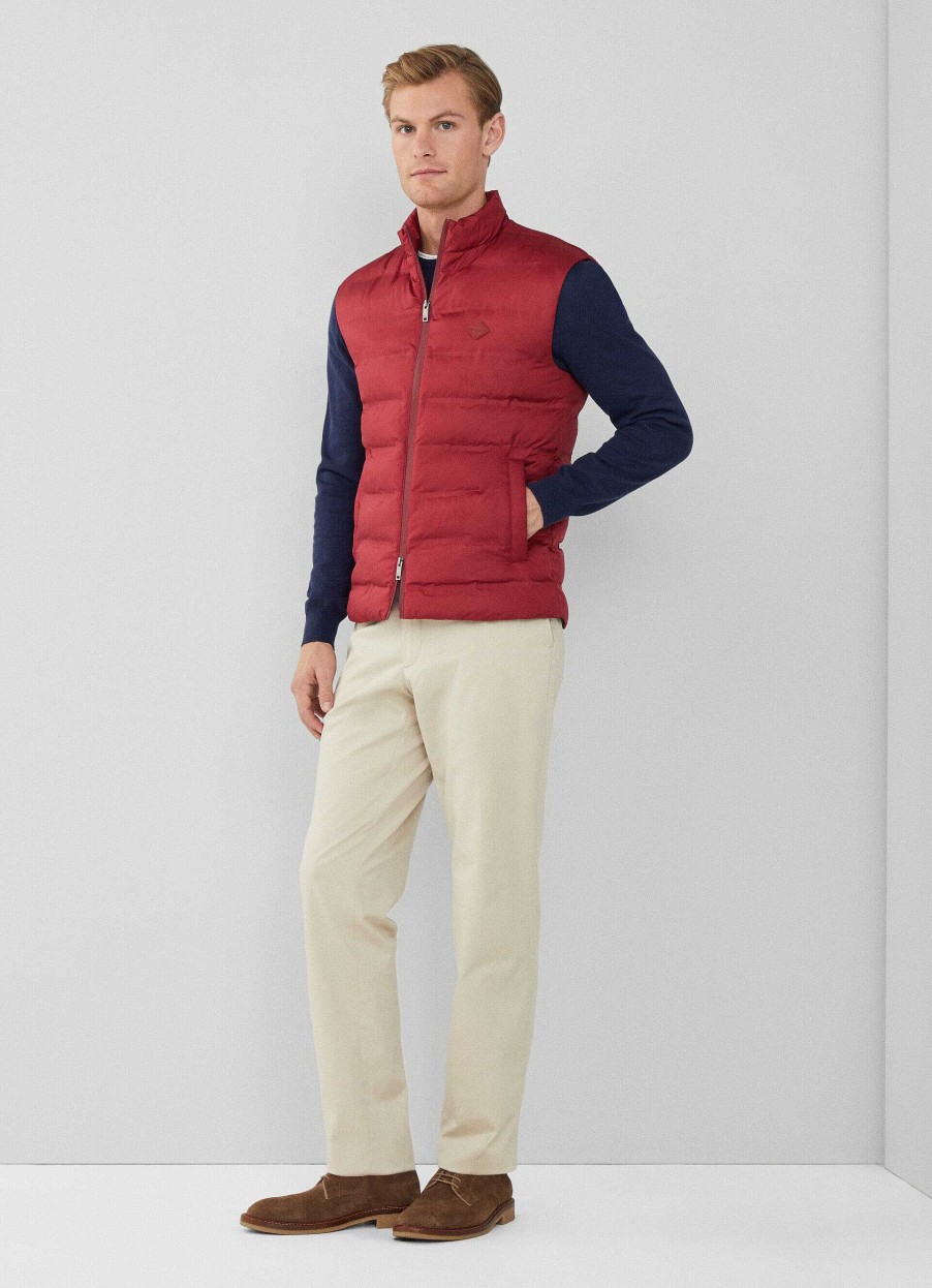 Kleding Hackett London | Slim Fit Gewatteerd Gilet