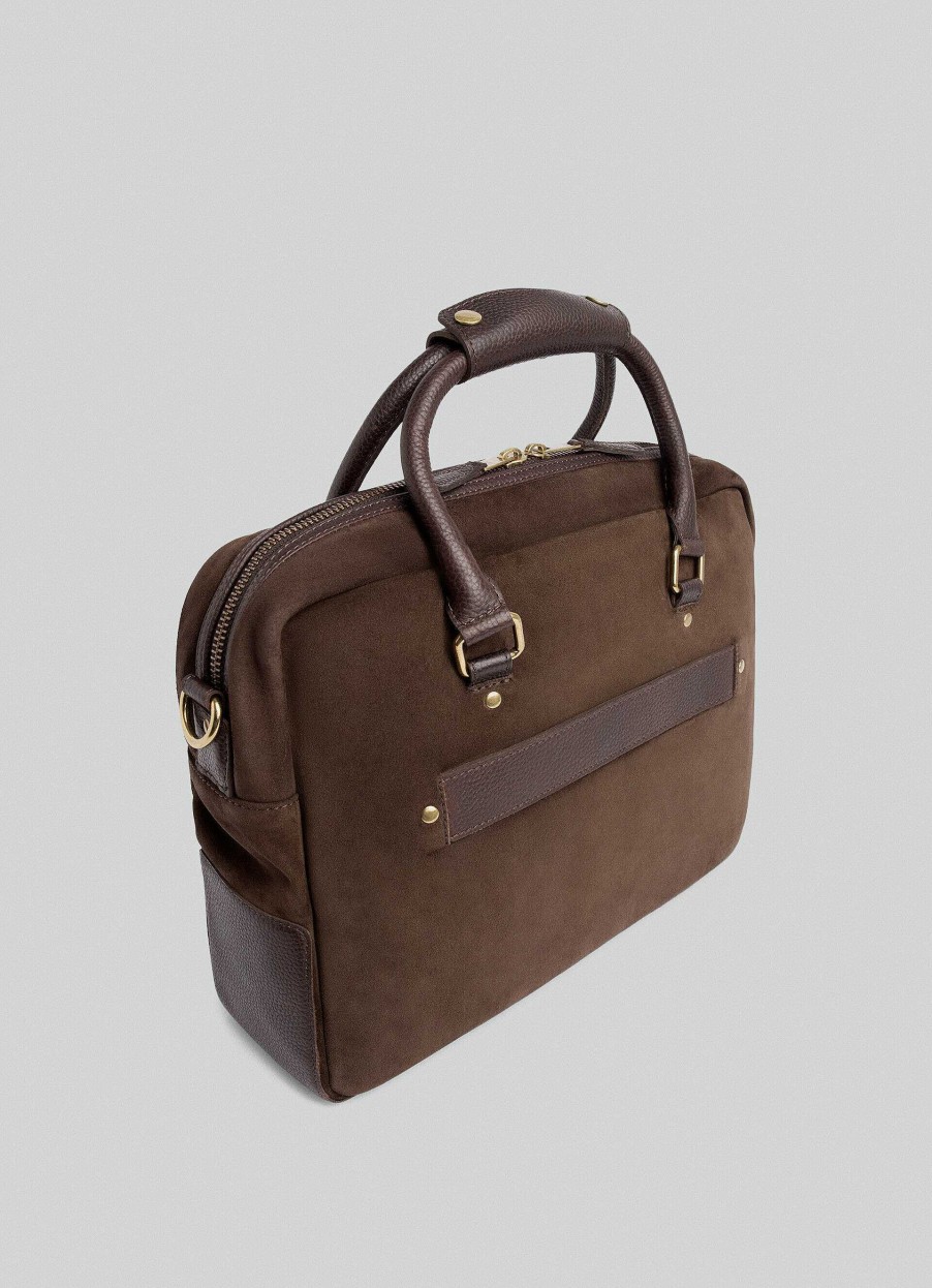 Accessoires Hackett London | Suede Laptoptas