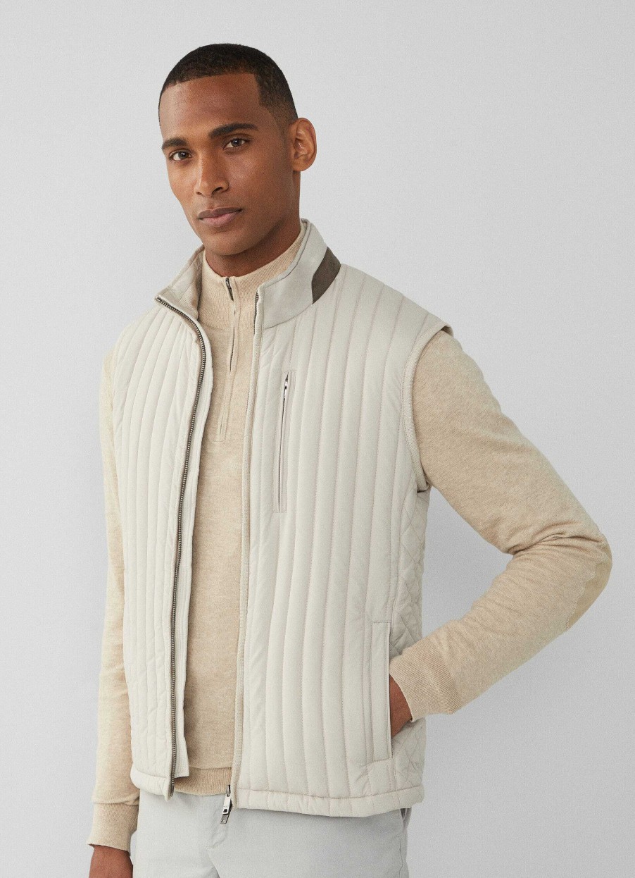 Kleding Hackett London | Waterdichte Hybride Gilet