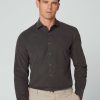 Kleding Hackett London | Slim Fit Overhemd Van Corduroy