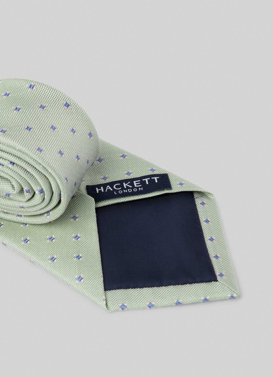 Accessoires Hackett London | Klaver Zijden Stropdas