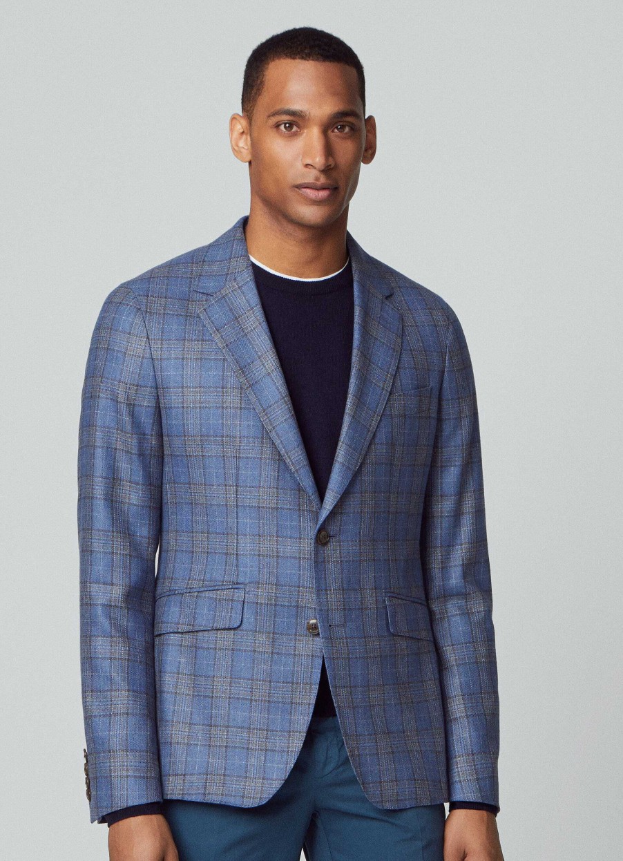 Kleding Hackett London | Zijden/Wol Blazer