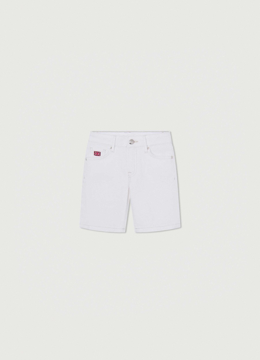 Jongens Hackett London | Stretch-Denimshorts