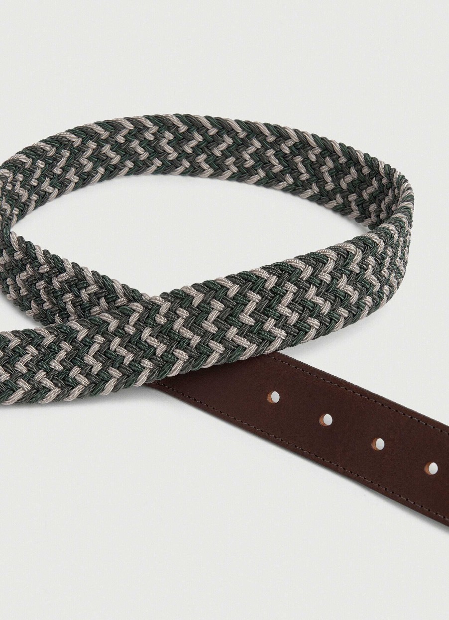 Accessoires Hackett London | Veelkleurige Gevlochten Riem