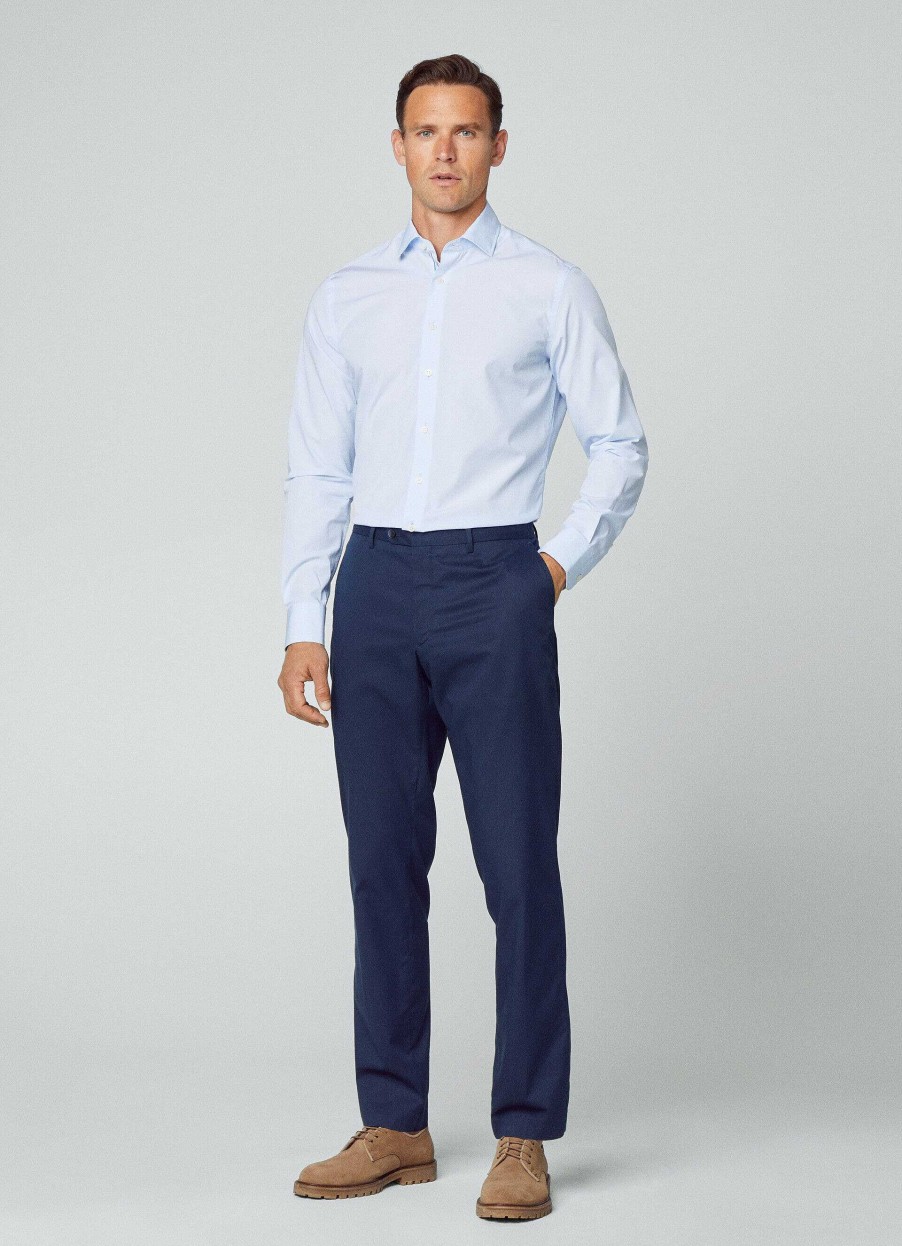 Kleding Hackett London | Slim Fit Fil A Fil-Overhemd