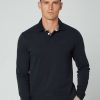 Kleding Hackett London | Slim Fit Rugby Polo Met Lange Mouwen