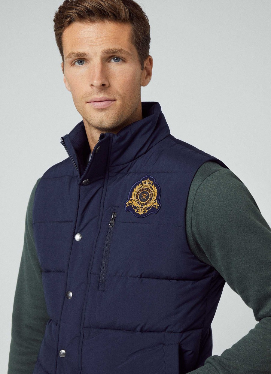 Kleding Hackett London | Heritage Gewatteerde Gilet