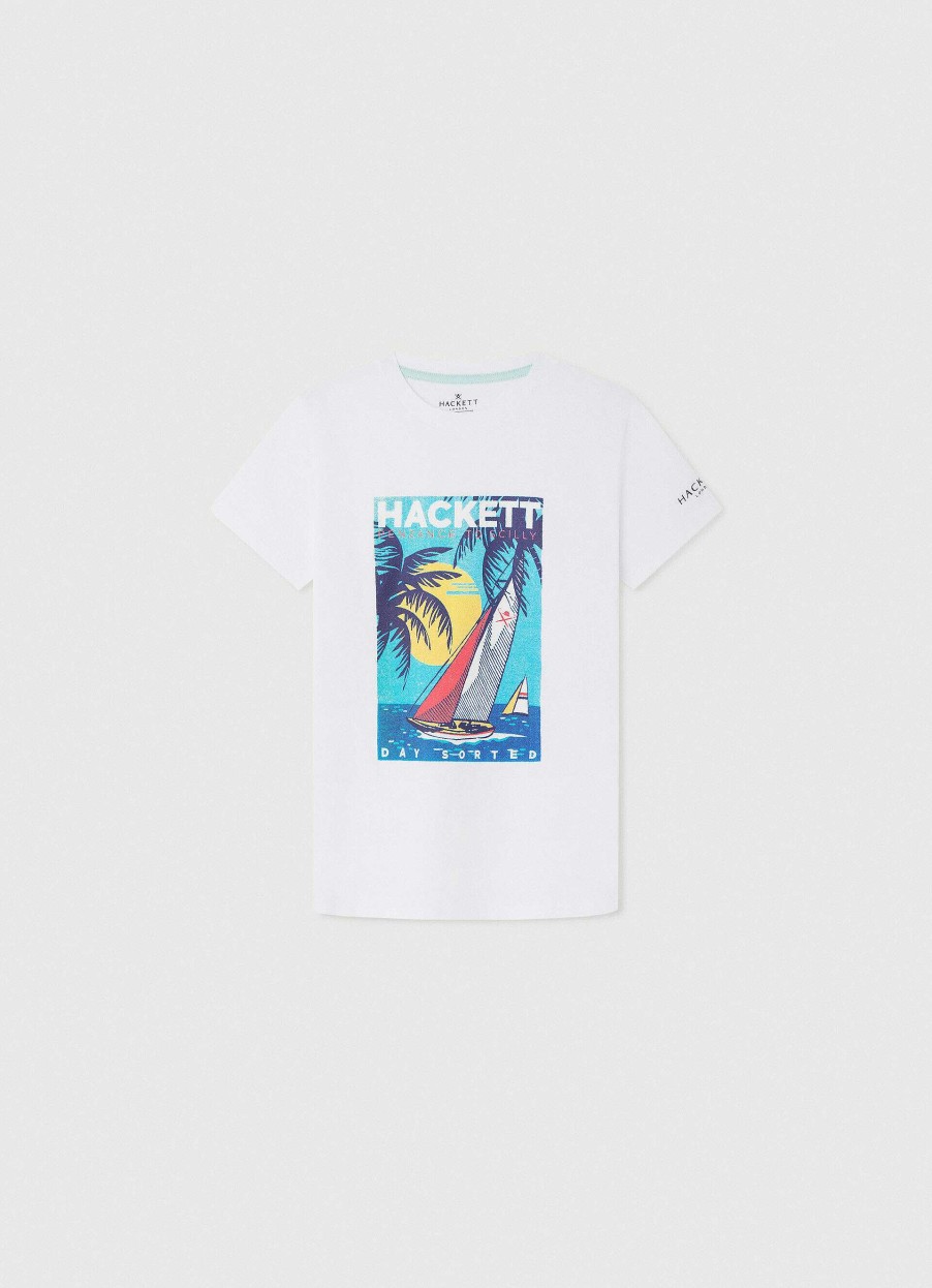 Jongens Hackett London | Getailleerd T-Shirt