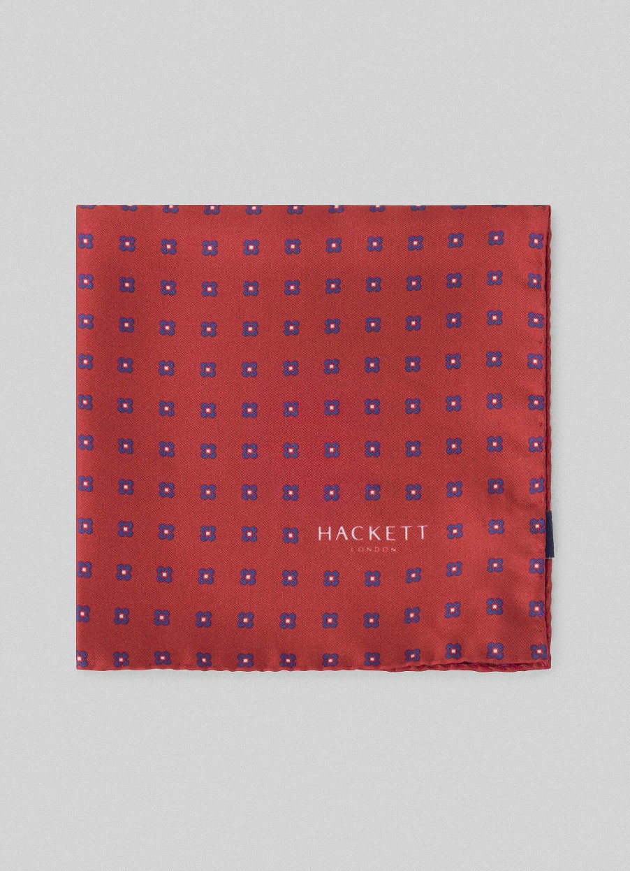 Accessoires Hackett London | Bloemenzijden Zakdoek