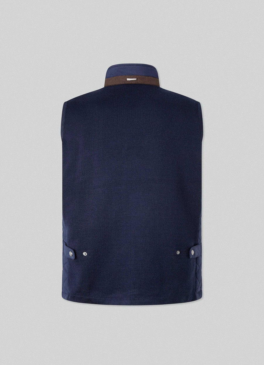 Kleding Hackett London | Waterdichte Hybride Gilet