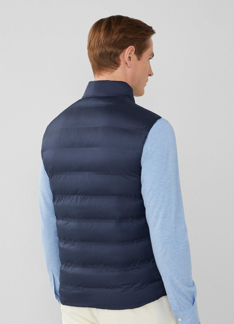 Kleding Hackett London | Slim Fit Gewatteerd Gilet