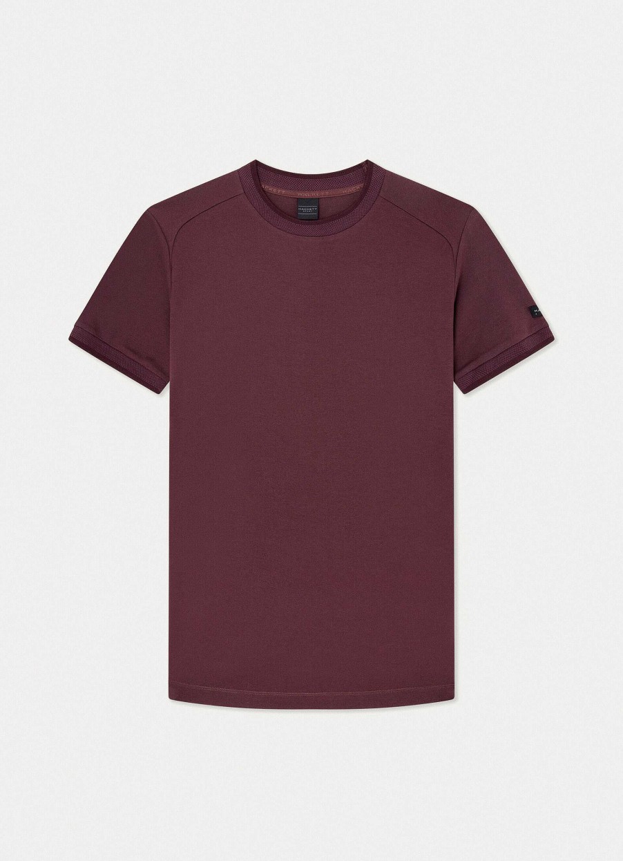 Kleding Hackett London | Geribd Klassieke Fit T-Shirt