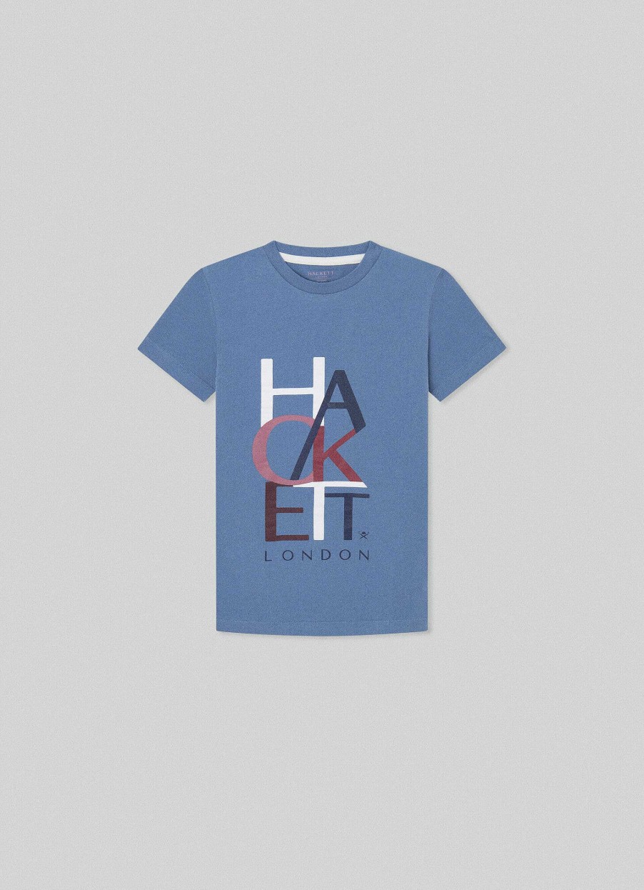 Jongens Hackett London | Klassiek Pasvorm T-Shirt