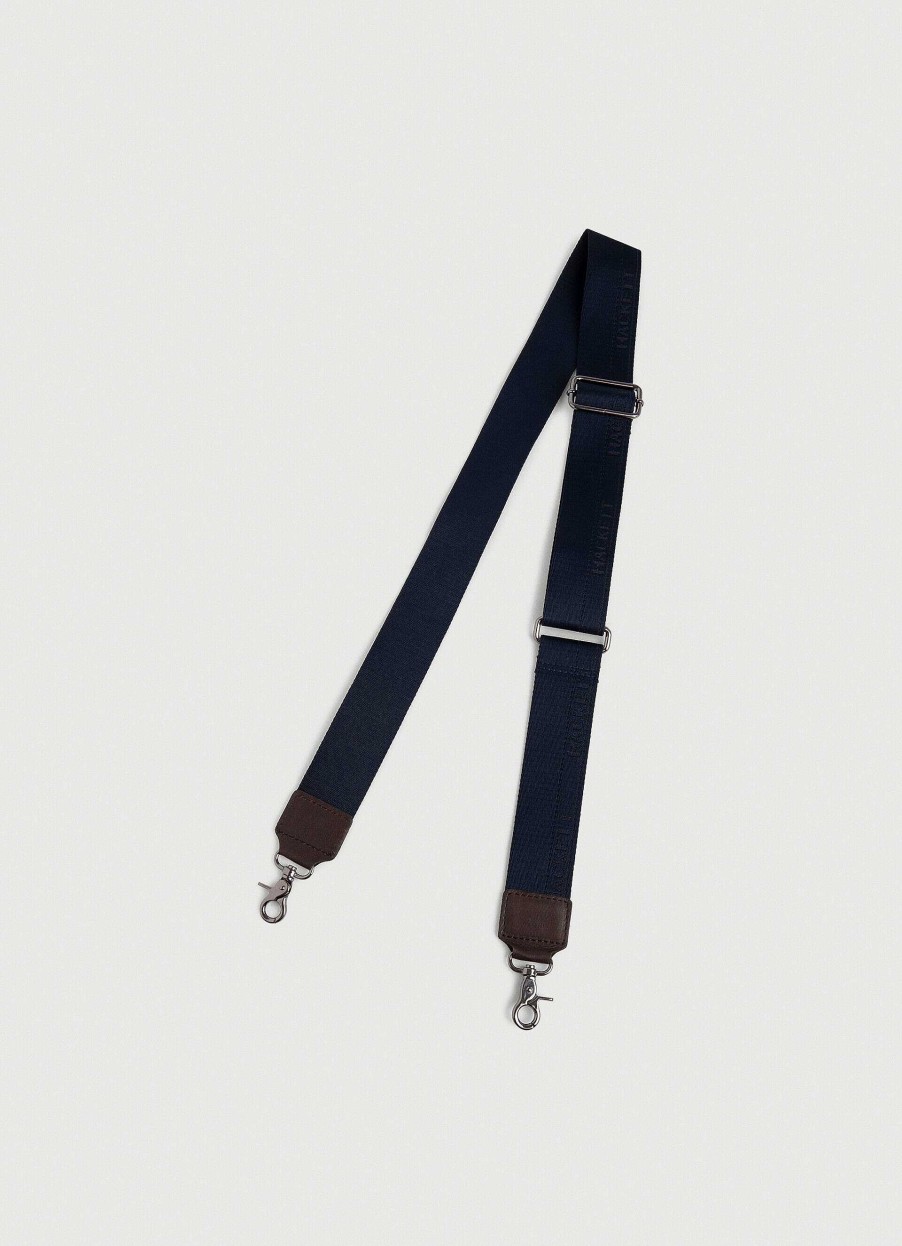 Accessoires Hackett London | Aktentas Met Leren Details