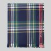 Accessoires Hackett London | Wollen Sjaal Met Tartan Ruit