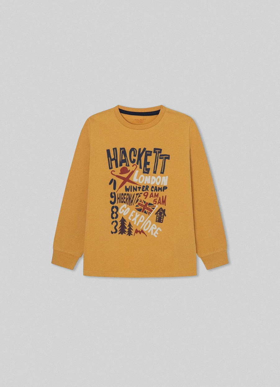 Jongens Hackett London | Grafische T-Shirt