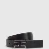 Accessoires Hackett London | Leren Riem Met Visgraat