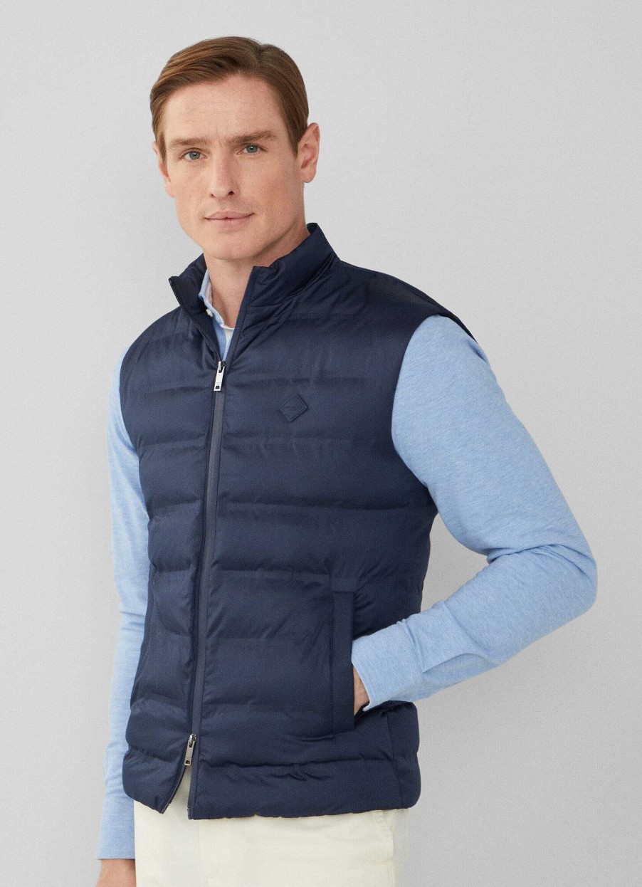 Kleding Hackett London | Slim Fit Gewatteerd Gilet