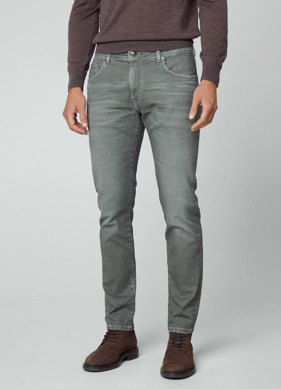 Kleding Hackett London | Slim Fit Pigment Twill Jeans