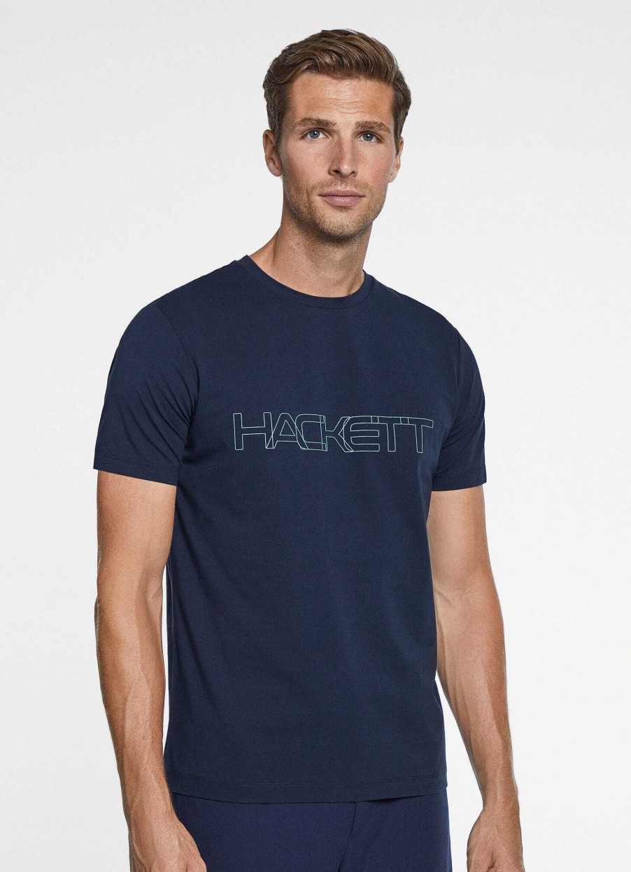 Kleding Hackett London | Klassiek Pasvorm T-Shirt