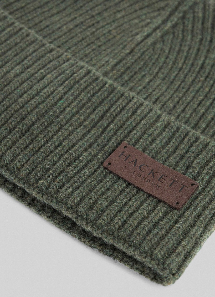 Accessoires Hackett London | Geribde Muts Van Kasjmier