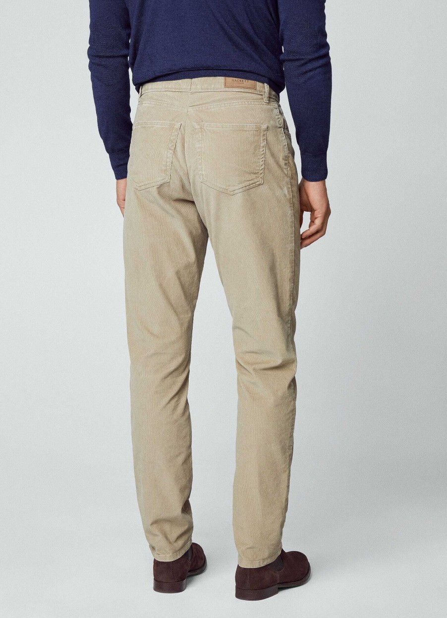 Kleding Hackett London | Regular Fit 5-Zak Corduroy Broek