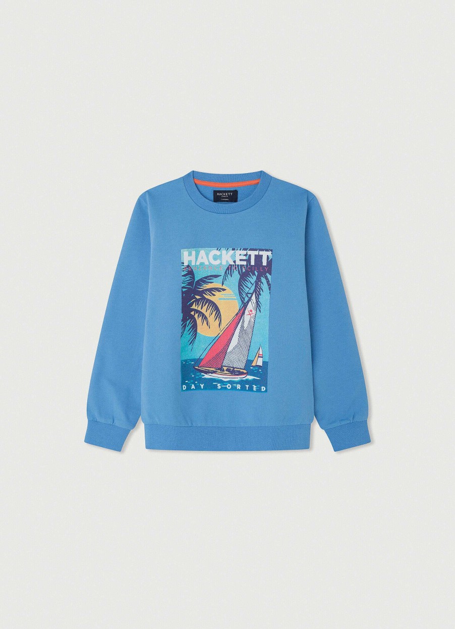 Jongens Hackett London | Strandachtig Sweatshirt