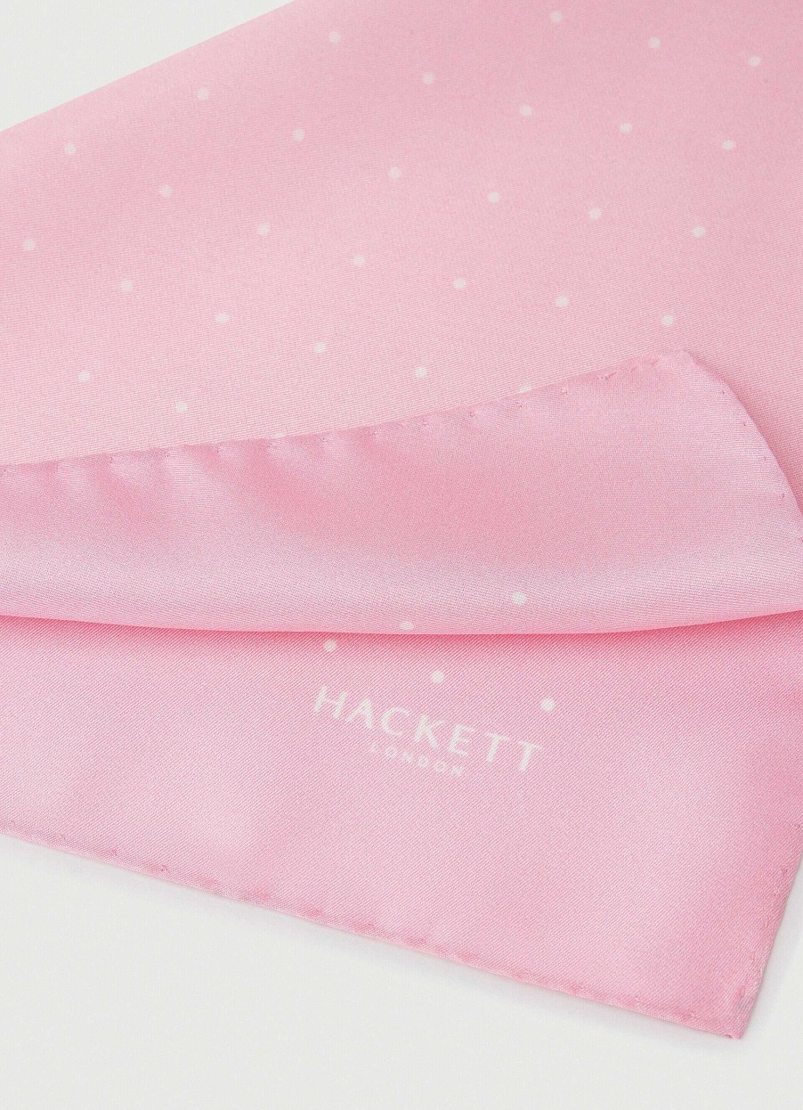 Accessoires Hackett London | Zijden Zakdoek Met Polka Dot