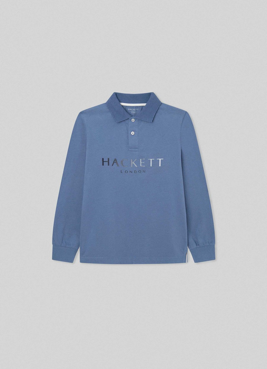 Jongens Hackett London | Hackett Londen Polo Met Lange Mouwen