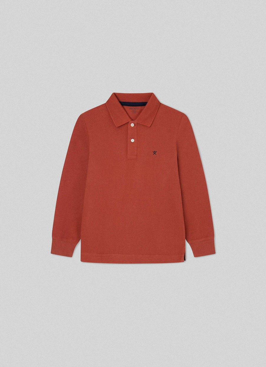 Jongens Hackett London | Polo Met Lange Mouwen