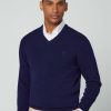 Kleding Hackett London | Wollen Trui Met V-Hals