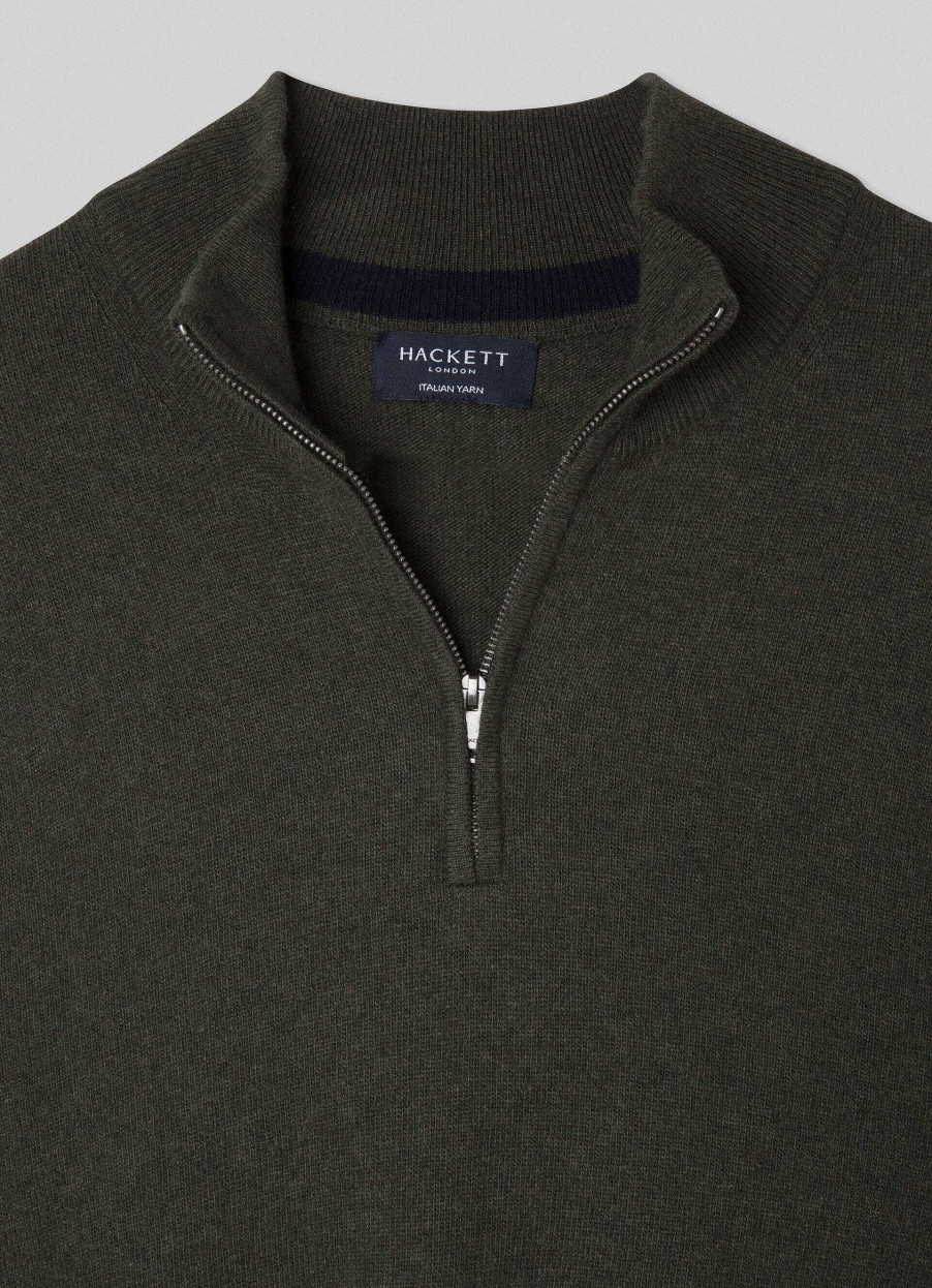 Kleding Hackett London | Jumper Met Halve Rits