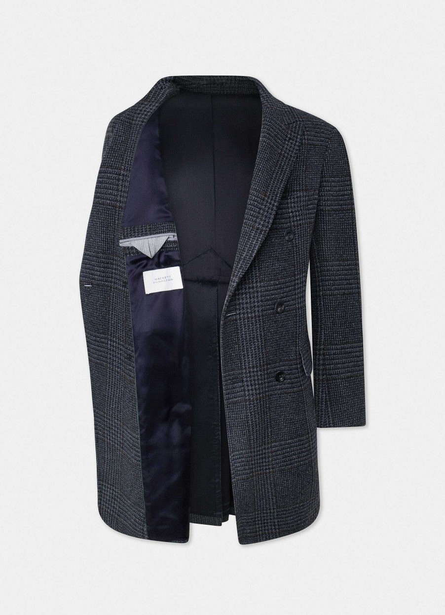 Kleding Hackett London | Wol En Kasjmier Jas