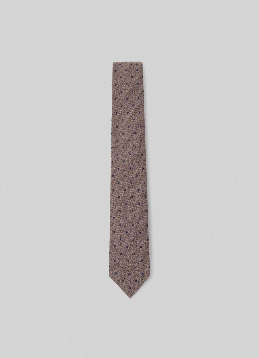 Accessoires Hackett London | Dot Zijden Stropdas