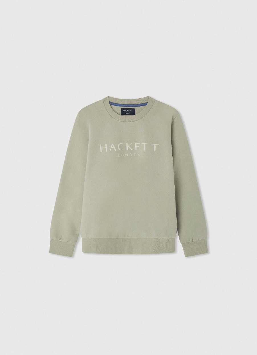 Jongens Hackett London | Getailleerd Basis Sweatshirt