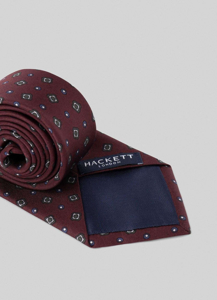 Accessoires Hackett London | Geometrische Stropdas