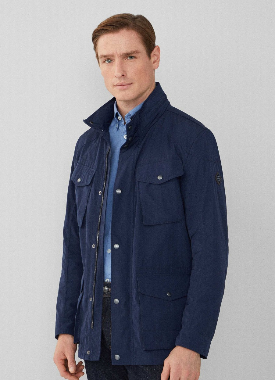 Kleding Hackett London | Waterbestendig Ladingjas